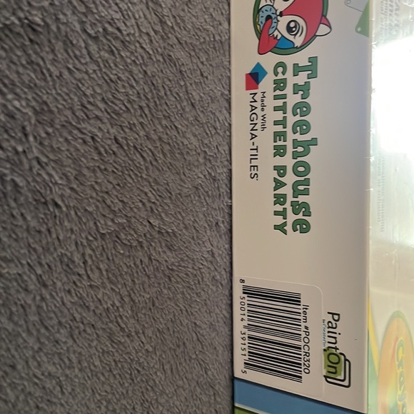 NEW Treehouse Critter Party Magna-Tiles Crayola Paint Toy Kit for Kids. Art Stem - Picture 3 of 4